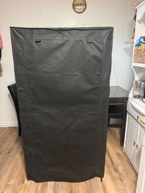 Portable Black Fabric Closet Wardrobe Organizer